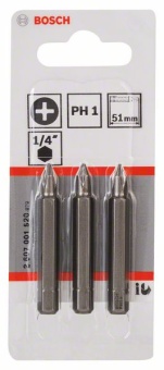 Насадка-бита Extra Hart PH 1, 51 mm 2607001520